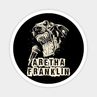 aretha ll beast scream Magnet